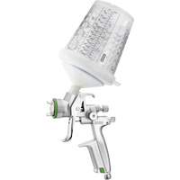 Pistolet de peinture de premi&egrave;re qualit&eacute; 4400?B HVLP?1,0 SR avec godet RPS 0,3?L, pour les retouches de finitions automobiles, Entr&eacute;e d'air 1/4" NPT, 4,24 pi³/min, Capacit&eacute; 0,3 L, 0,14 psi Southpoint Industrial Supply