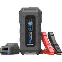 D&eacute;marreur d'appoint, survolteur, banque d'alimentation et lampe de poche JumpSurge1500 Southpoint Industrial Supply