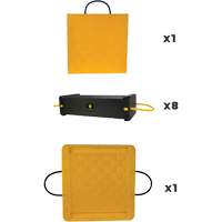 10-Piece CribLok Composite Cribbing System Kit Southpoint Industrial Supply