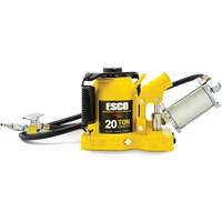 Pro Series “Shorty” Bottle Jack, 20 Ton(s), Air Hydraulic, 12-5/8" Raised Height Southpoint Industrial Supply