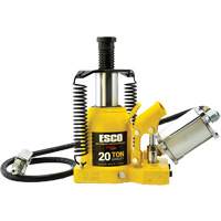 Pro Series “Shorty” Bottle Jack, 20 Ton(s), Air Hydraulic, 12-5/8" Raised Height Southpoint Industrial Supply