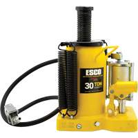 Pro Series  Bottle Jack, 30 tons, Air Hydraulic, 20" Raised Height Southpoint Industrial Supply