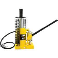 Pro Series  Bottle Jack, 30 tons, Air Hydraulic, 20" Raised Height Southpoint Industrial Supply