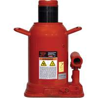 Cric-bouteille professionnel, 60 tonne(s), 18-11/16" Hauteur &eacute;lev&eacute;e Southpoint Industrial Supply