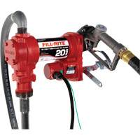 Pompe de transfert de carburant 12 V CC avec pistolet Southpoint Industrial Supply