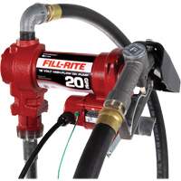 Pompe de transfert de carburant 12 V CC avec pistolet Southpoint Industrial Supply
