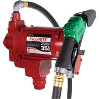 Pompe de transfert de carburant 115/230 V c. a. avec pistolet Southpoint Industrial Supply