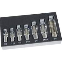 SAE Flare Nut Socket Set with Foam Tray, 7 Pieces, 3/8" Drive Size Southpoint Industrial Supply