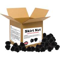 100-Piece Graphite-Coated Skirt Nuts for Pilot Hub Wheels Southpoint Industrial Supply