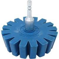 Conical Gear Eraser Wheel with Quick-Connect Arbor Adapter Southpoint Industrial Supply