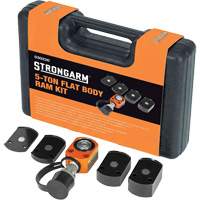 Trousse de v&eacute;rin &agrave; profil plat avec adaptateurs, Course de 0,24", Capacit&eacute; de 5 tonne(s), 10 000 PSI Southpoint Industrial Supply