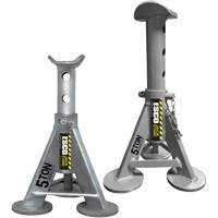 Axle Post-Style Jack Stands, 5 tons Capacity, 10" - 17-1/4" H Southpoint Industrial Supply