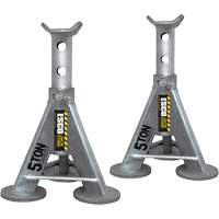 Axle Post-Style Jack Stands, 5 tons Capacity, 10" - 17-1/4" H Southpoint Industrial Supply