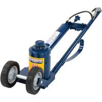 Cric pneumatique pour camion, 20 tonne(s) Capacit&eacute;, 9-1/2" Abaiss&eacute;e, 17-1/2" &eacute;lev&eacute;e, Air comprim&eacute;/hydraulique Southpoint Industrial Supply