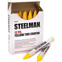 Crayons jaunes semi-permanents pour marquage des pneus Southpoint Industrial Supply