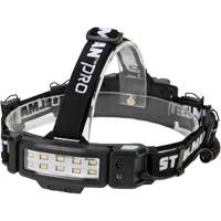 Lampe frontale &agrave; profil mince activ&eacute; par le mouvement, DEL, 250 lumens, 3 hres de fonctionnement, piles Rechargeable Southpoint Industrial Supply