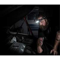 Lampe frontale &agrave; profil mince activ&eacute; par le mouvement, DEL, 250 lumens, 3 hres de fonctionnement, piles Rechargeable Southpoint Industrial Supply