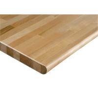 Hardwood Workbench Top, 48" W x 24" D, Bullnose Edge, 1-1/4" Thick FM930 | Southpoint Industrial Supply