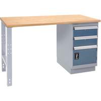 &eacute;tabli industriel, Porte a/combinaison de tiroirs, Cap 1000 lb, 72" la x 30" p, 34" h Southpoint Industrial Supply
