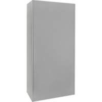 Wardrobe Storage Cabinet, Steel, 36" W x 18" D x 72" H, Grey Southpoint Industrial Supply