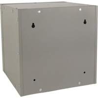 Stackable Cube Locker, 12" x 12" x 12", Steel, Grey, Knocked Down Southpoint Industrial Supply