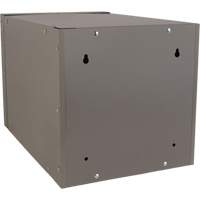 Stackable Cube Locker, 12" x 18" x 12", Steel, Grey, Knocked Down Southpoint Industrial Supply