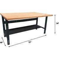 &eacute;tabli modulaire industriel, Cap 1000 lb, 72" la x 48" p Southpoint Industrial Supply