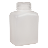 Bouteilles peu encombrantes &agrave; prise facile, Rectangulaire, 8 oz, Plastique Southpoint Industrial Supply