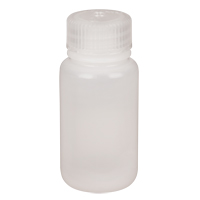 Wide-Mouth Bottles, Round, 2 oz., Plastic Southpoint Industrial Supply