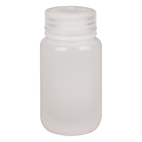 Wide-Mouth Bottles, Round, 4 oz., Plastic Southpoint Industrial Supply