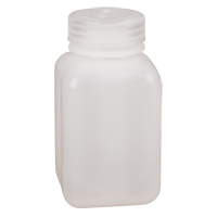 Easy-Grip Space-Saver Bottles, Square, 8 oz., Plastic HB016 | Southpoint Industrial Supply