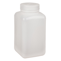 Easy-Grip Space-Saver Bottles, Square, 32 oz., Plastic HB018 | Southpoint Industrial Supply