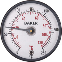 Surface Thermometers, Contact, Analogue, 0-250°F (-20-120°C) Southpoint Industrial Supply