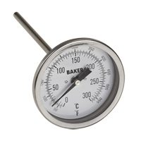 Bi-Metal Thermometers, Contact, Analogue, 50-550°F (0-260°C) Southpoint Industrial Supply