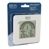 Indoor Hygrometers with BIOS Comfort Scale, Contact, Digital, -58-158°F (-50-70°C) Southpoint Industrial Supply