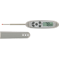 Waterproof Stem Thermometer, Contact, Digital, -40.0-450.0°F (-40.0-230.0°C) Southpoint Industrial Supply