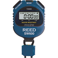 REED™ SW600 Stopwatch with ISO Certificate, Digital, Water Resistant NJW232 | Southpoint Industrial Supply