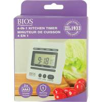4-In-1 Kitchen Timer IC673 | Southpoint Industrial Supply