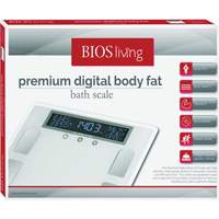 Premium Digital Body Fat Scale, 441 lbs. Cap., 100 g Graduations Southpoint Industrial Supply