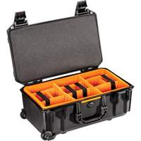 Vault Rolling Case with Padded Dividers, Hard Case Southpoint Industrial Supply