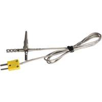 Type K Air Oven/Freezer Thermocouple Probe, 200 °C (392°F) Max. Temp. IC755 | Southpoint Industrial Supply