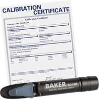 Refractometer with ISO Certificate, Analogue (Sight Glass), Salinity IC777 | Southpoint Industrial Supply