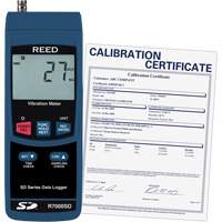 Data Logging Vibration Meter with ISO Certificate, 10% - 85% RH, 32°- 122° F ( 0° - 50° C ) IC989 | Southpoint Industrial Supply