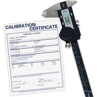 6" (150 mm) Digital Caliper with Traceable Calibration Certificate, 0.0005" (0.01 mm) Resolution, 0" - 6" (0 mm - 150 mm) Range Southpoint Industrial Supply