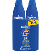 Sport&reg; Water Resistant Sunscreen, SPF 30, Aerosol Southpoint Industrial Supply