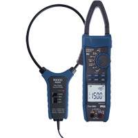 Solar Clamp Meter Kit with 18" Flexible Current Probe, AC/DC Voltage, AC/DC Current Southpoint Industrial Supply