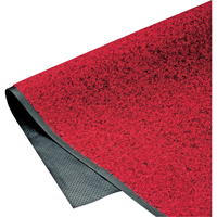 ColorStar Matting, Wiper, 3' x 5' x 3/8", Red/Black Southpoint Industrial Supply