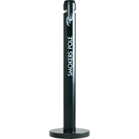 Cendriers Smokers' Pole, Sur pied, Aluminium, Hauteur 41" Southpoint Industrial Supply
