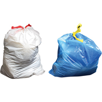 Sure-Tie&reg; Garbage Bags, Strong, 33" W x 38" L, 0.9 mils, Clear, 121.13 L (32 Gal.) Capacity Southpoint Industrial Supply