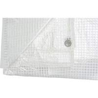 Clear Tarp, 12' x 10' x 8 mils Southpoint Industrial Supply
